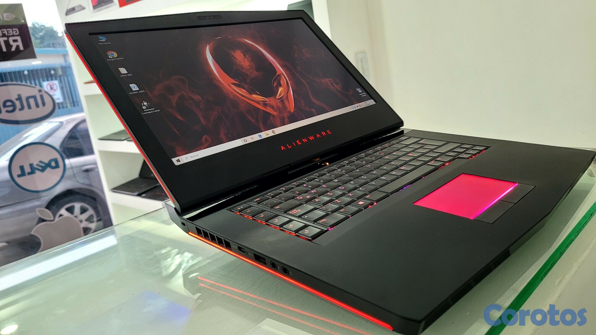 computadoras y laptops - laptop Alienware Gaming 17 Pulg Core i7 7ma Ram 16gb ddr4 Gtx 1070 8GB DEDICADA 1