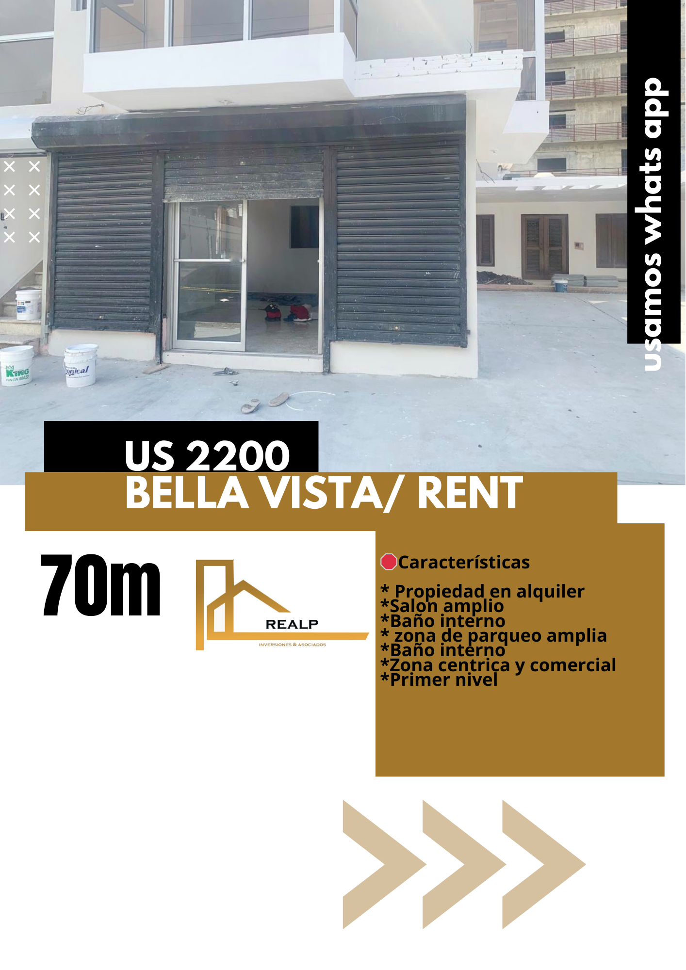 oficinas y locales comerciales - Local comercial en Bella vista  0