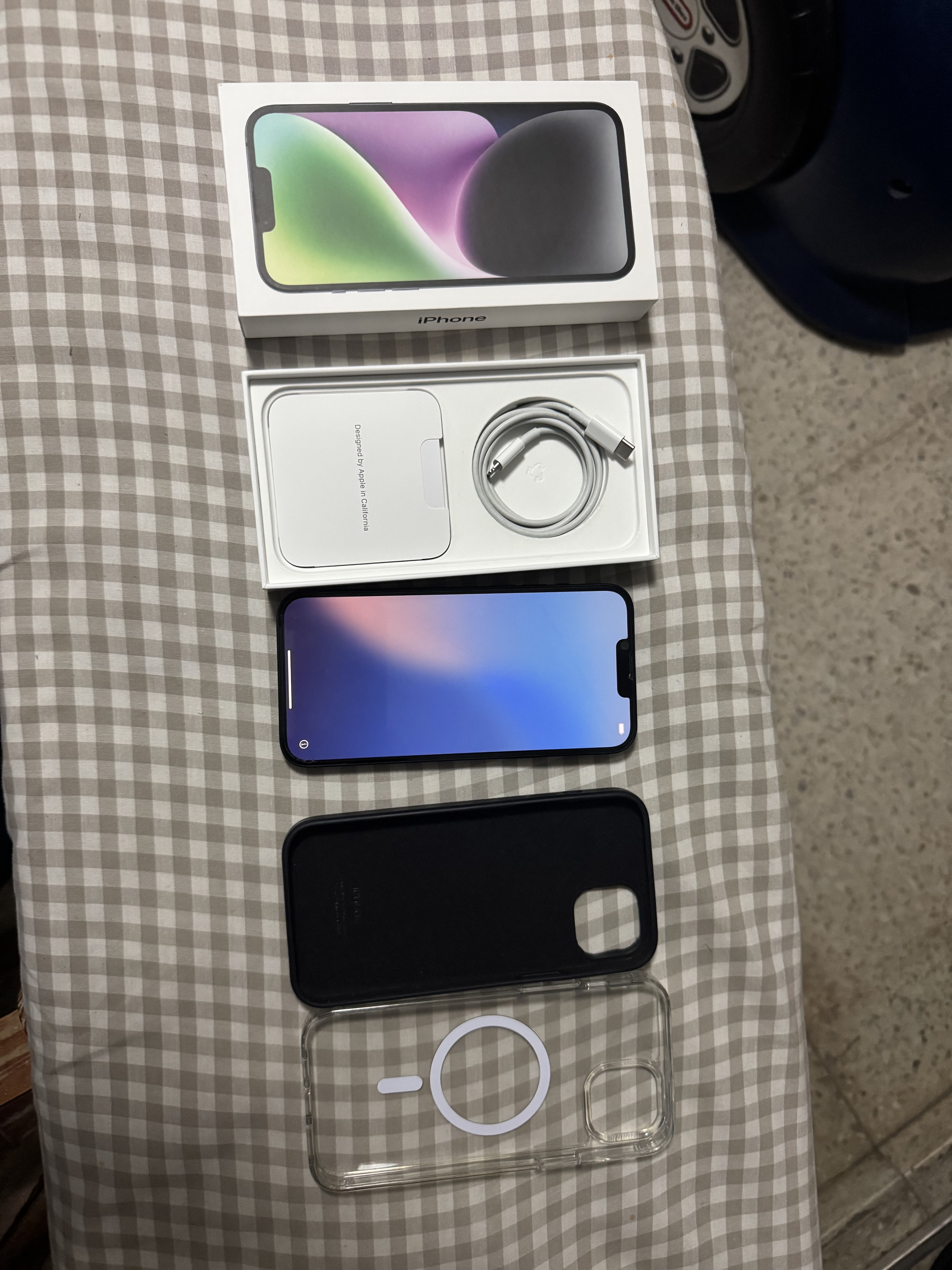 celulares y tabletas - iPhone 14 Plus 256 óptimas condiciones midnight 1