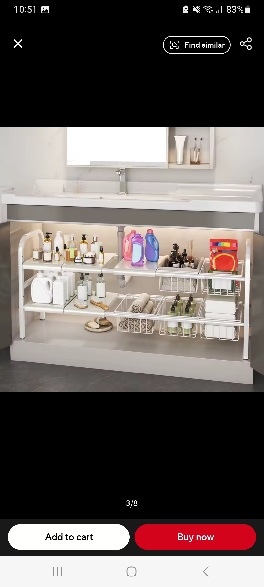 cocina - Organizador debajo del fregadero 1