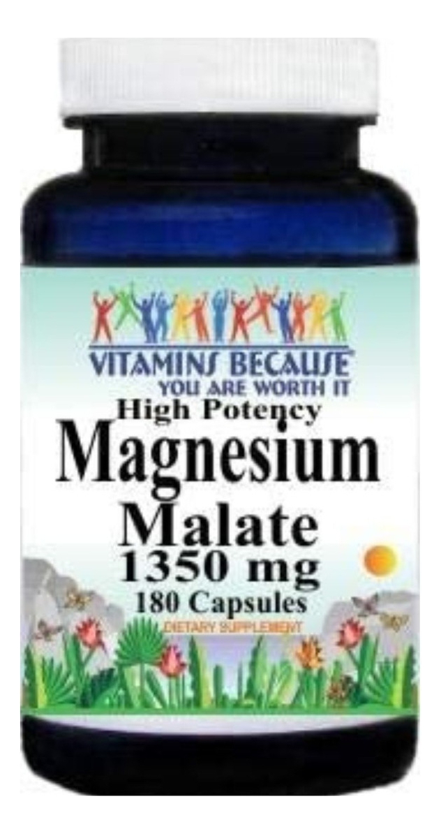 Salud y Equipamiento Médico - Malato De Magnesio  1350mg Vita 0