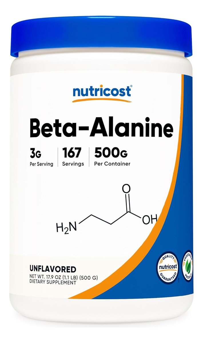 Salud y Equipamiento Médico - Beta Alanina En Polvo - Beta Alanina Pura, 1-nutricost 0