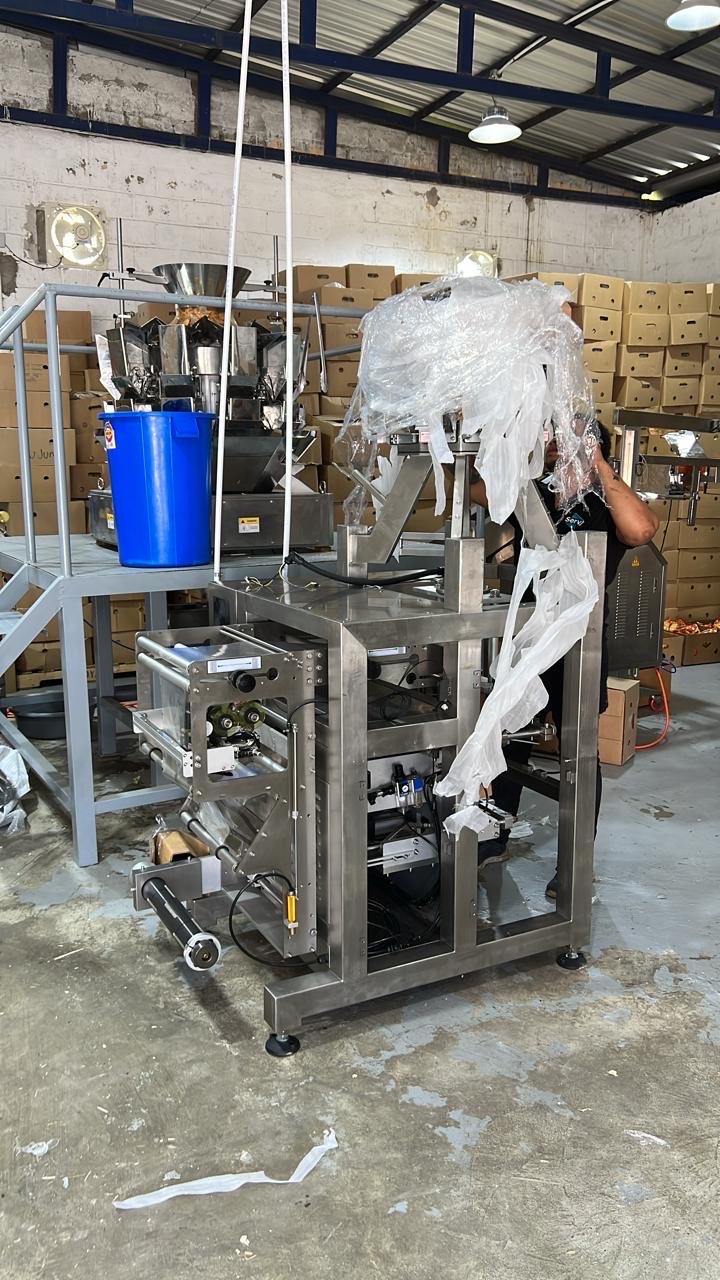 equipos profesionales - Máquina Empacadora Automática Multicabezal industrial acero inoxidable