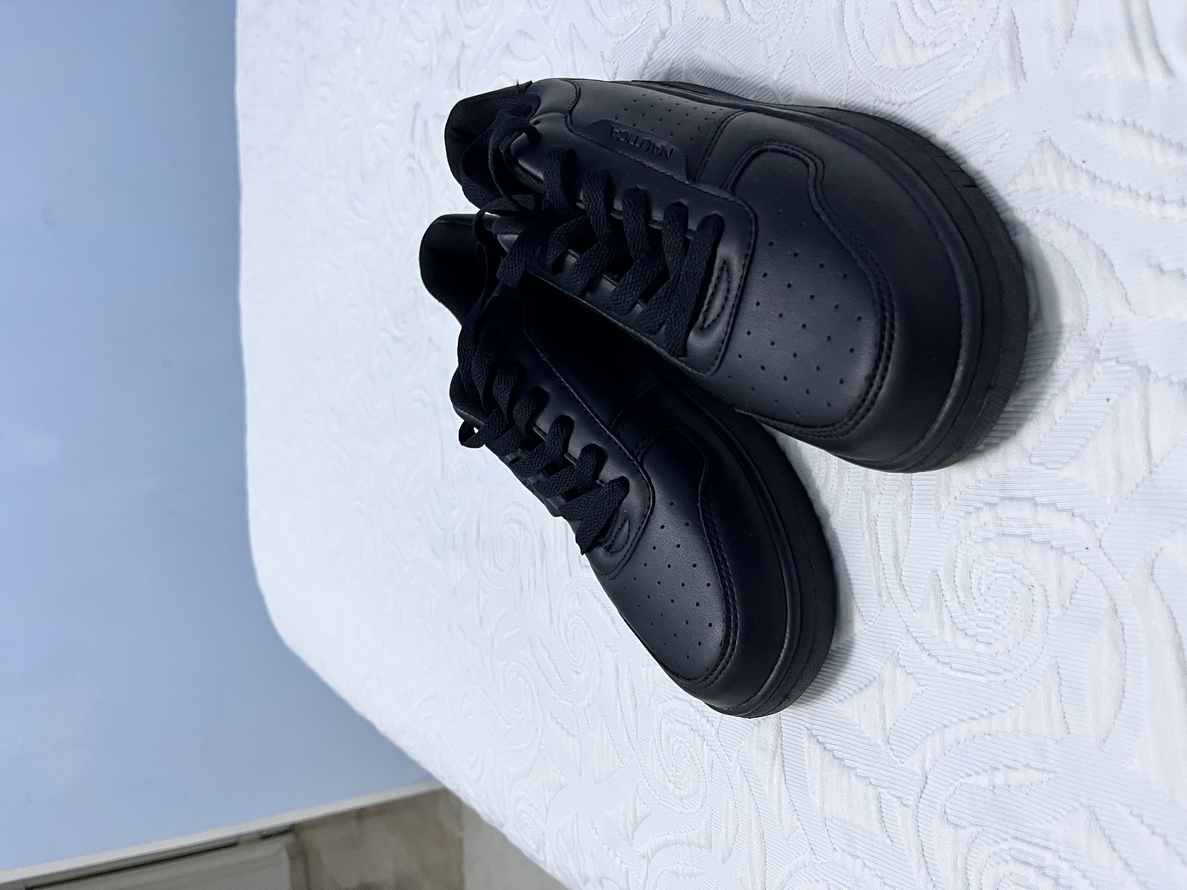 ropa y zapatos - Tenis niños Nautica negros 5 1