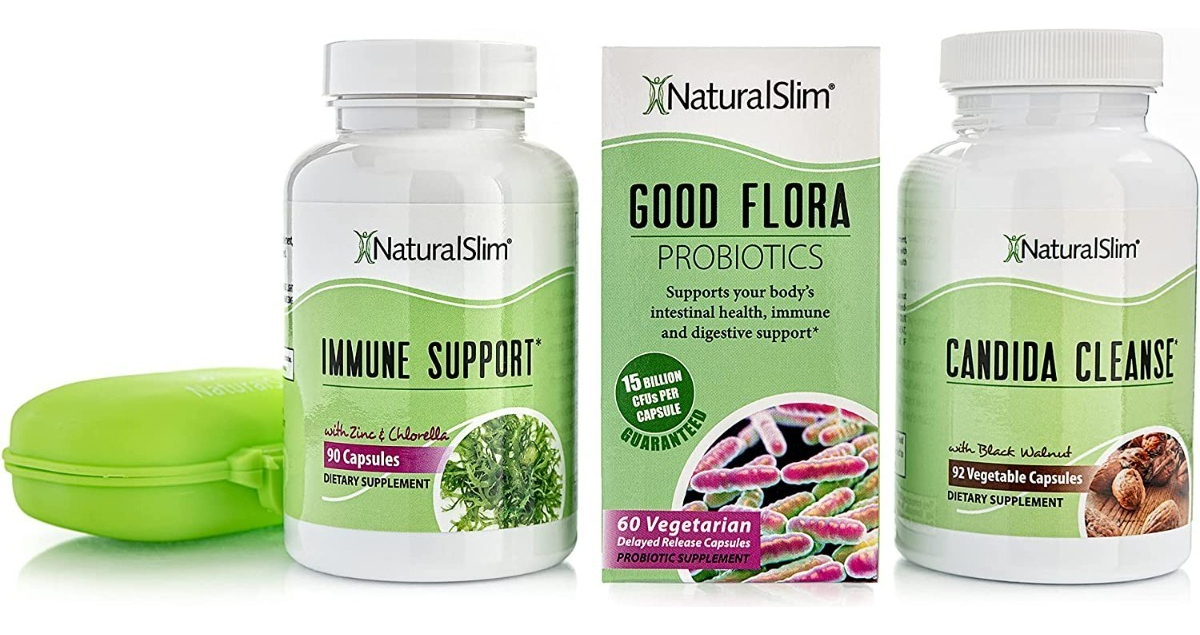Salud y Equipamiento Médico - Tratamiento Naturalslim Kit Candiseptic Metabolismo Completo 0