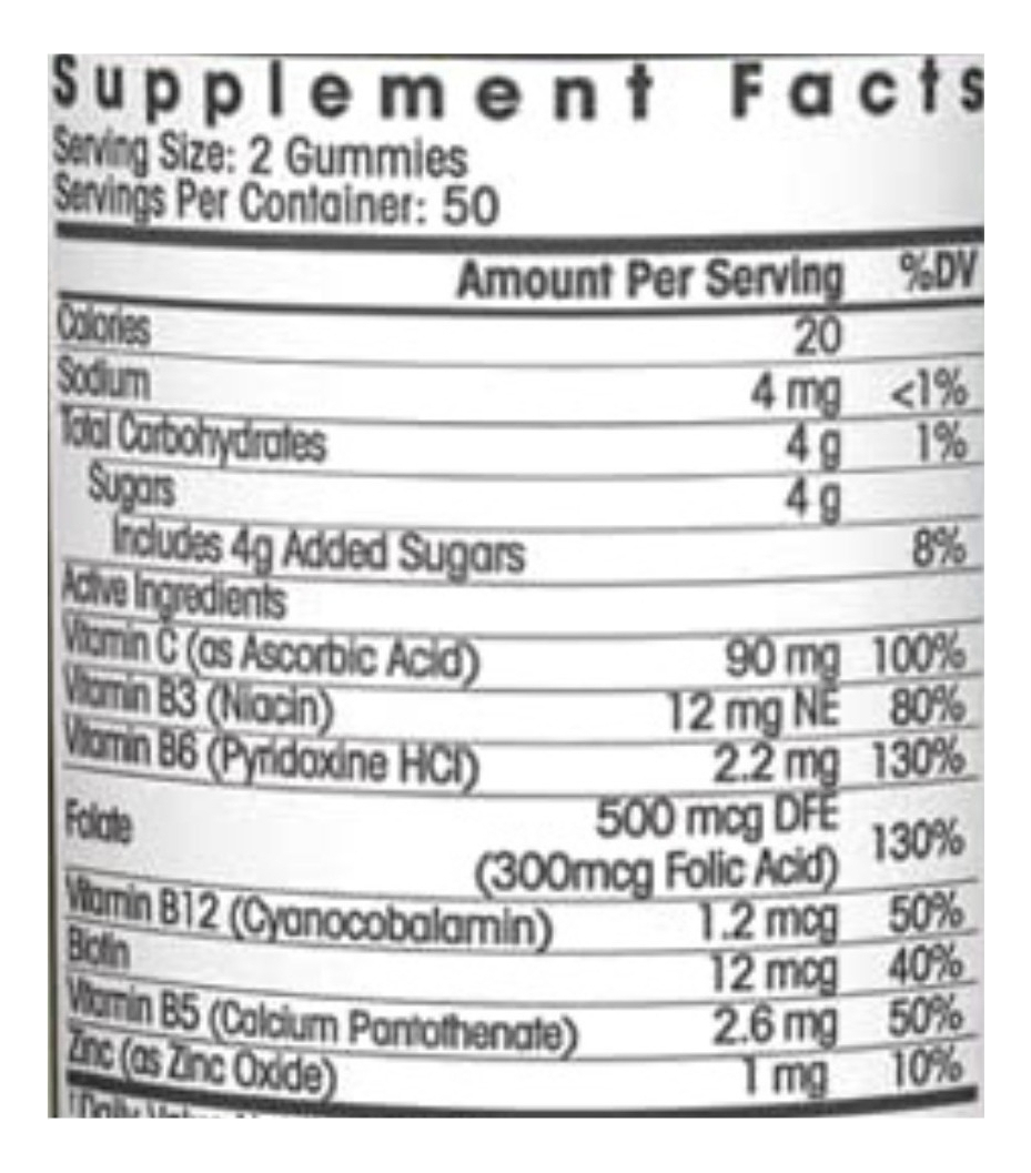 Salud y Equipamiento Médico - Multivitaminico Flamingo 100gum - - Unidad A $2463 1