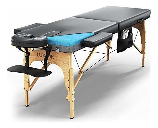 Salud y Equipamiento Médico - Camilla De Masaje De Espuma Viscoelastica Premium Luxton 0
