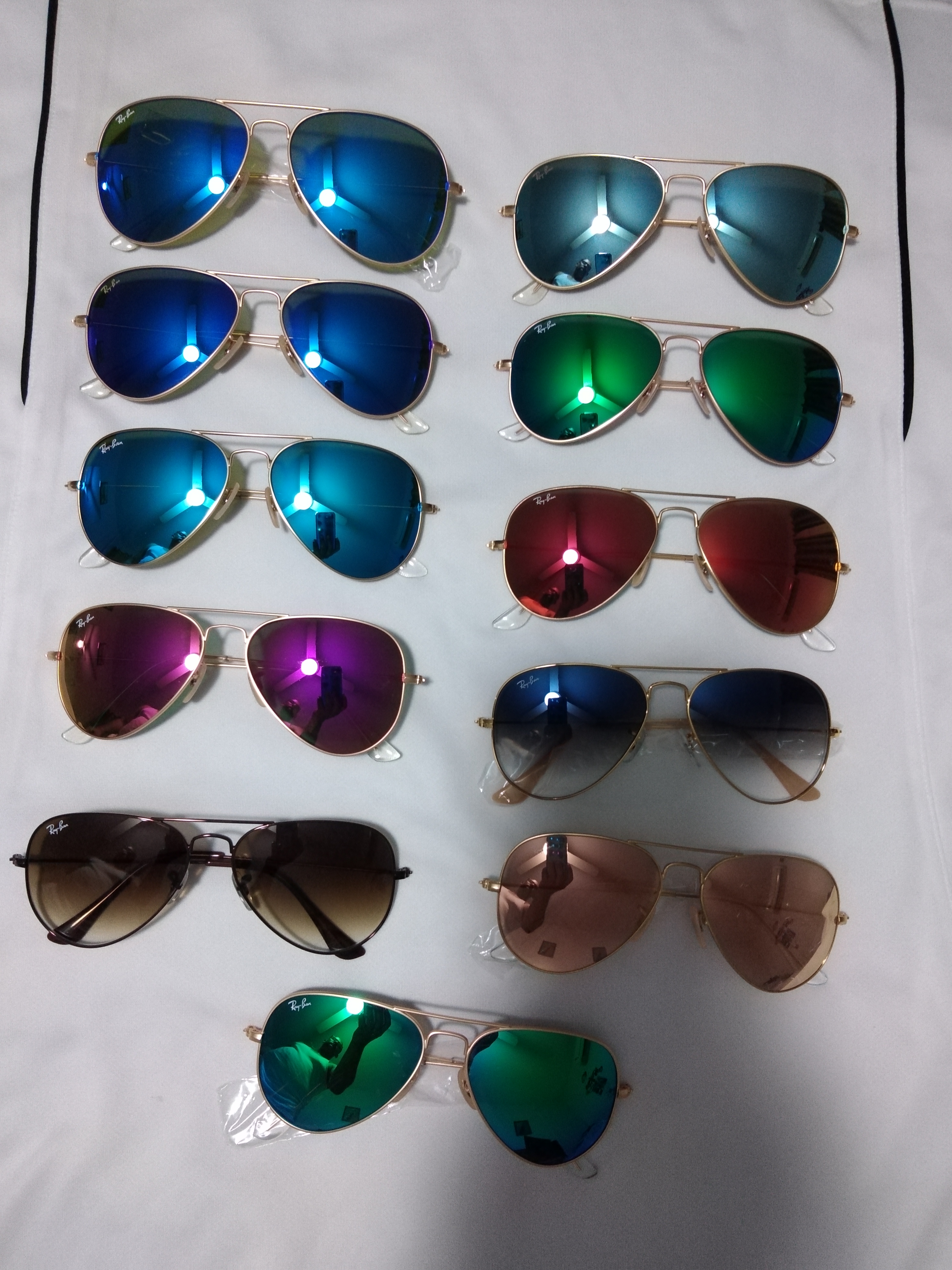 joyas, relojes y accesorios - Lentes RayBan Aviador 100% Originales.... 7