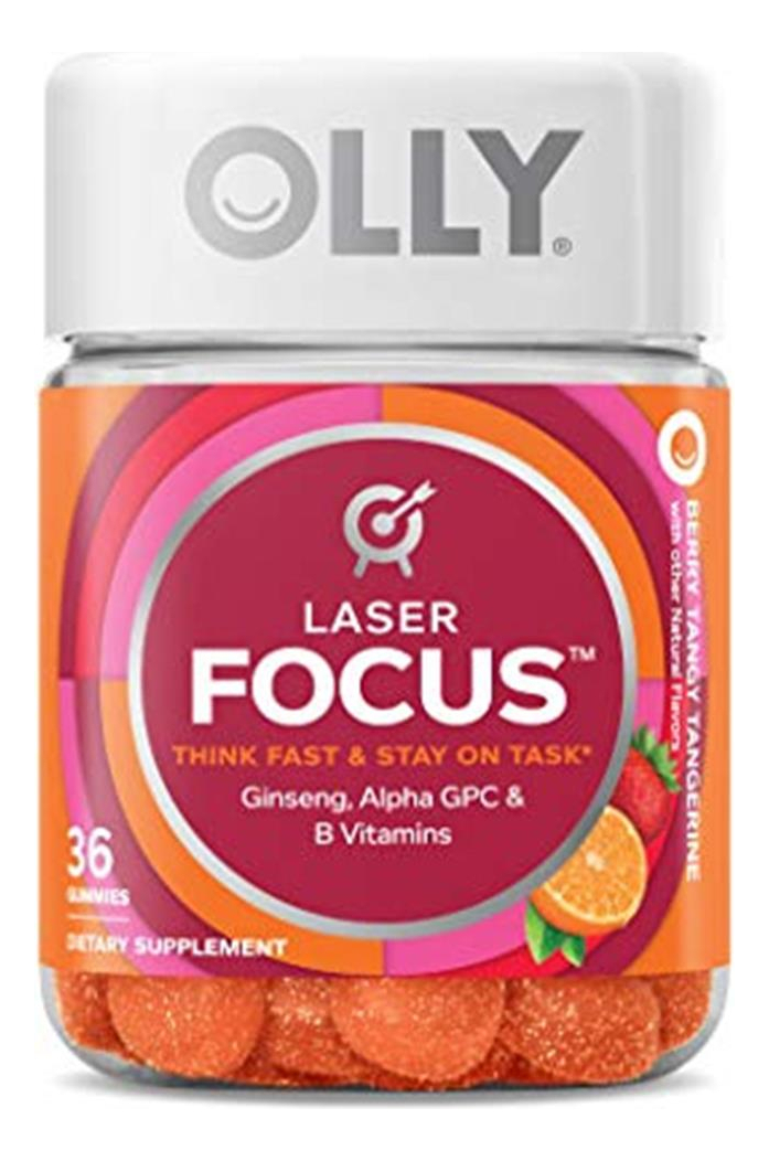 Salud y Equipamiento Médico - Olly Laser Focus Gummy, Suministro Para 18 Dias