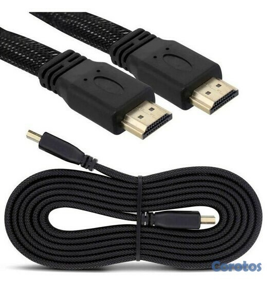 accesorios para electronica - Cable HDMI plano de 10 metros full HD 1080P
 2