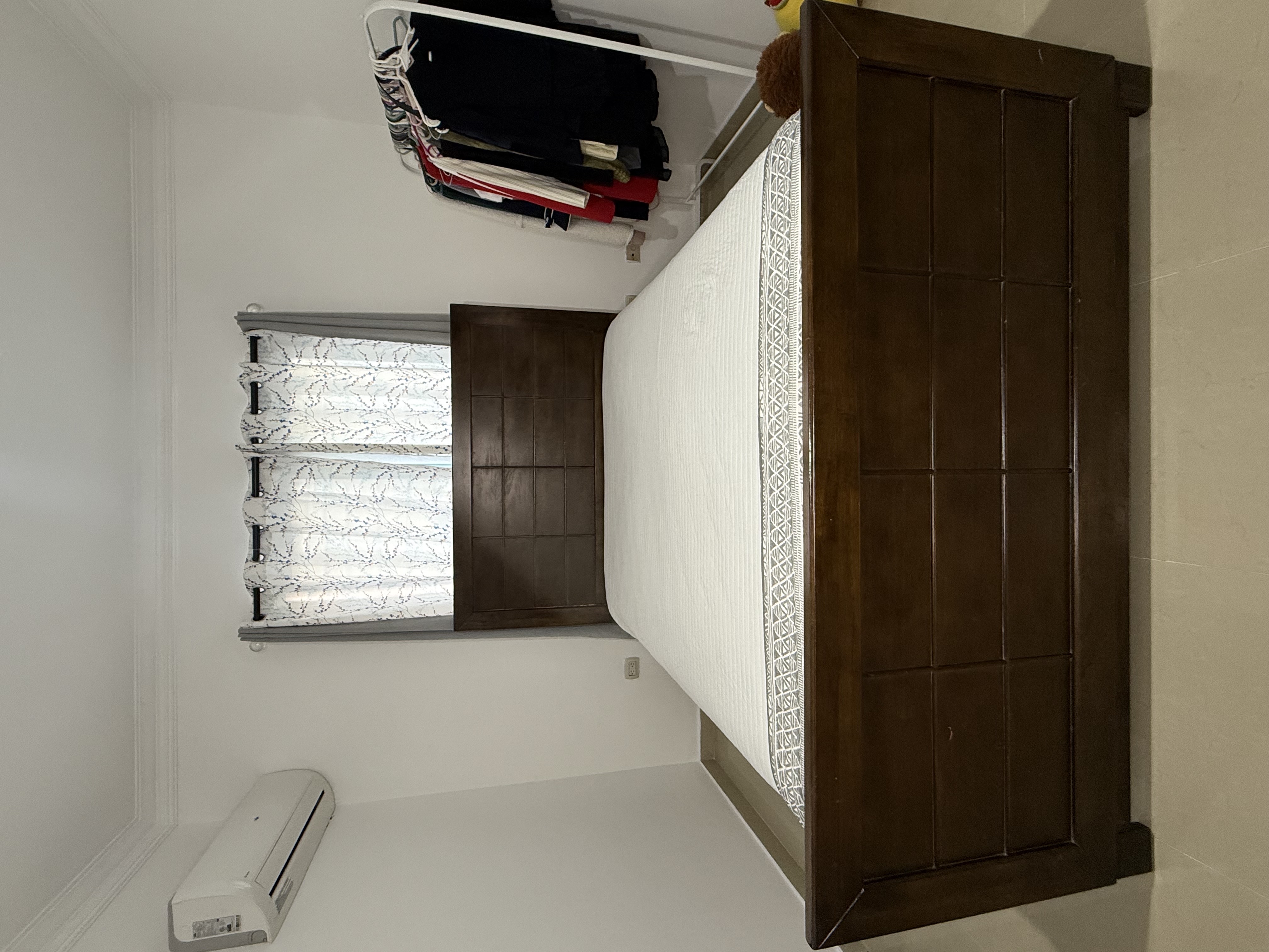 muebles y colchones - Cama de madera Nogal de Ilumel