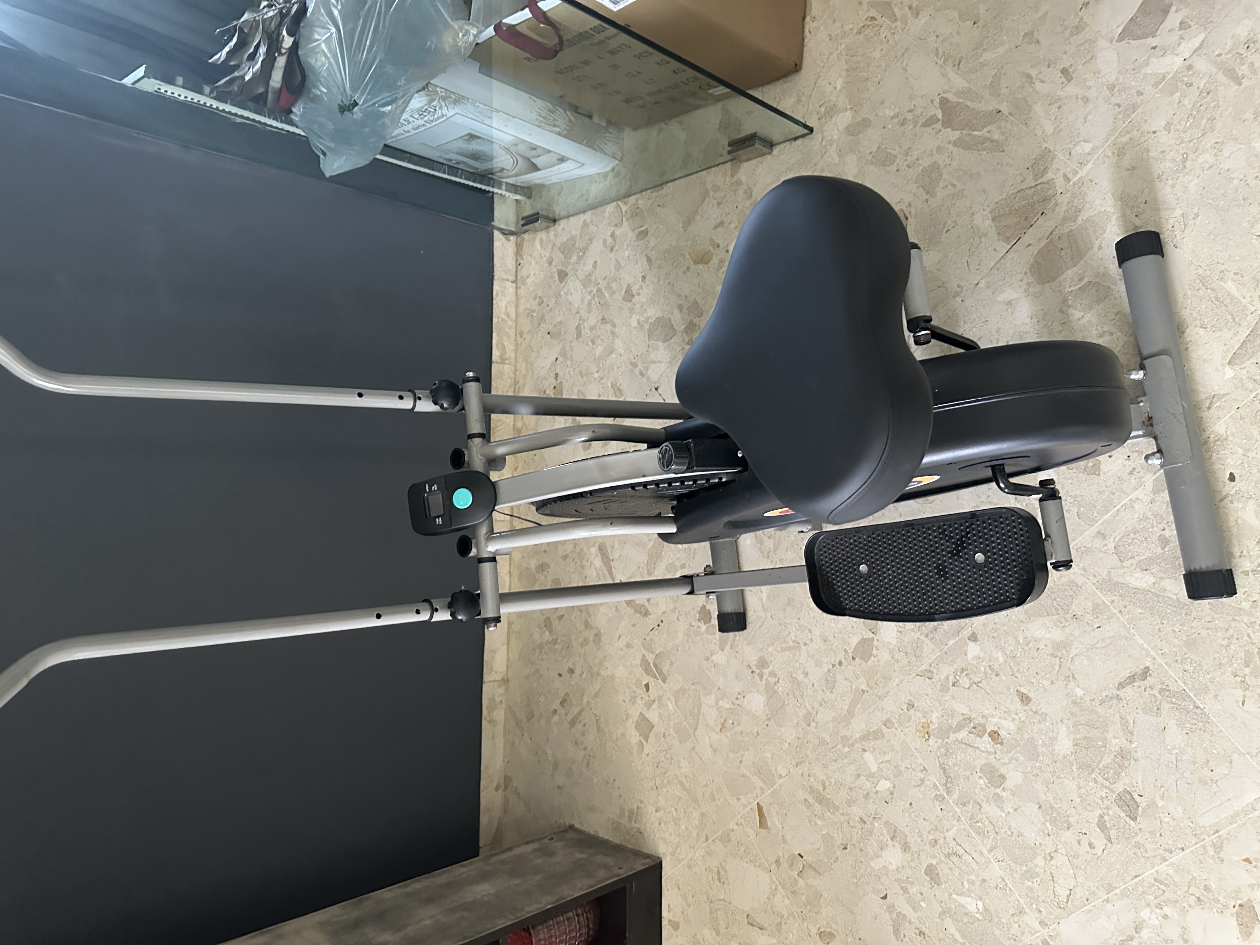 bicicletas y accesorios - Bicicleta Estática para Ejercicio en Casa – Silenciosa, Cómoda y Ajustable 4