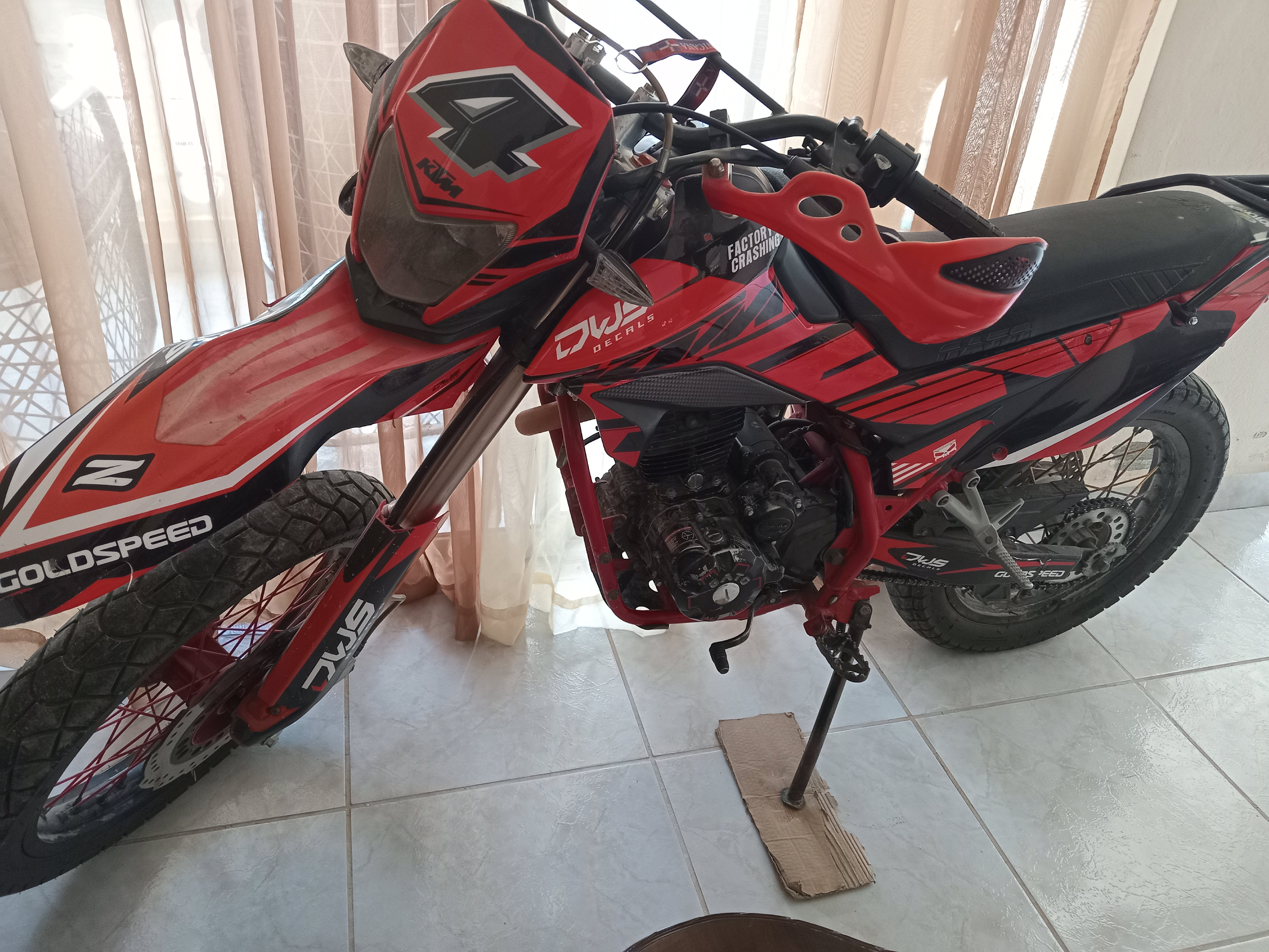 motores y pasolas - motor GY 250 super gato  1