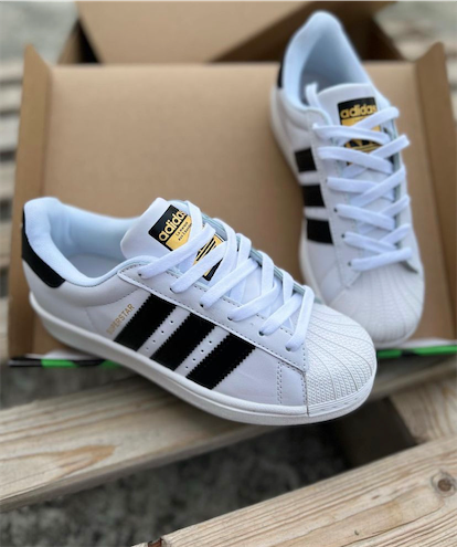 zapatos unisex - Tenis Teni Adidas Samoa Stan Smith Blanco White Clasico Classic Super Star Stars 0