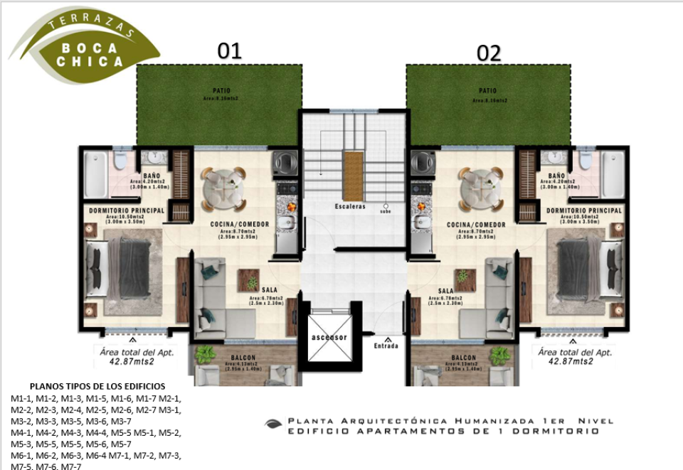 apartamentos - Proyecto en venta en Boca chica  7