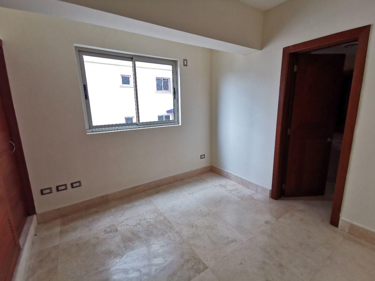 apartamentos - Alquilo apto de 2 hab + estudio en Piantini, con piscina 4