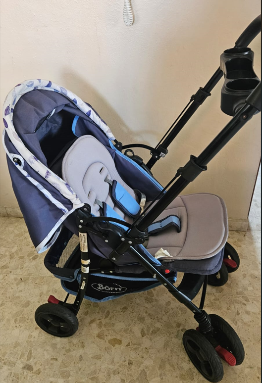 coches y sillas - Coche Born para bebe y car sit Graco incluido  4