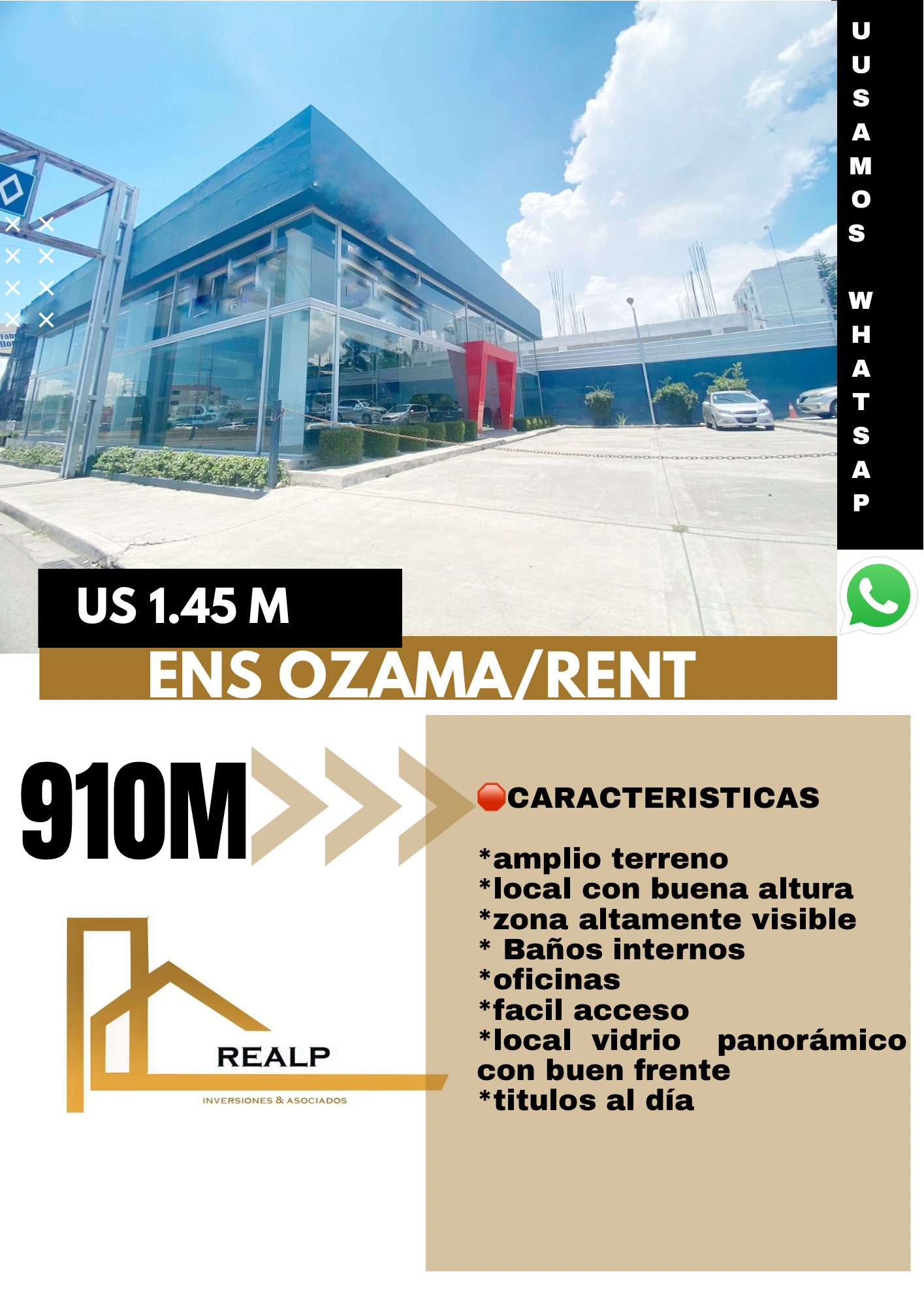 oficinas y locales comerciales - Propiedad céntrica y comercial 