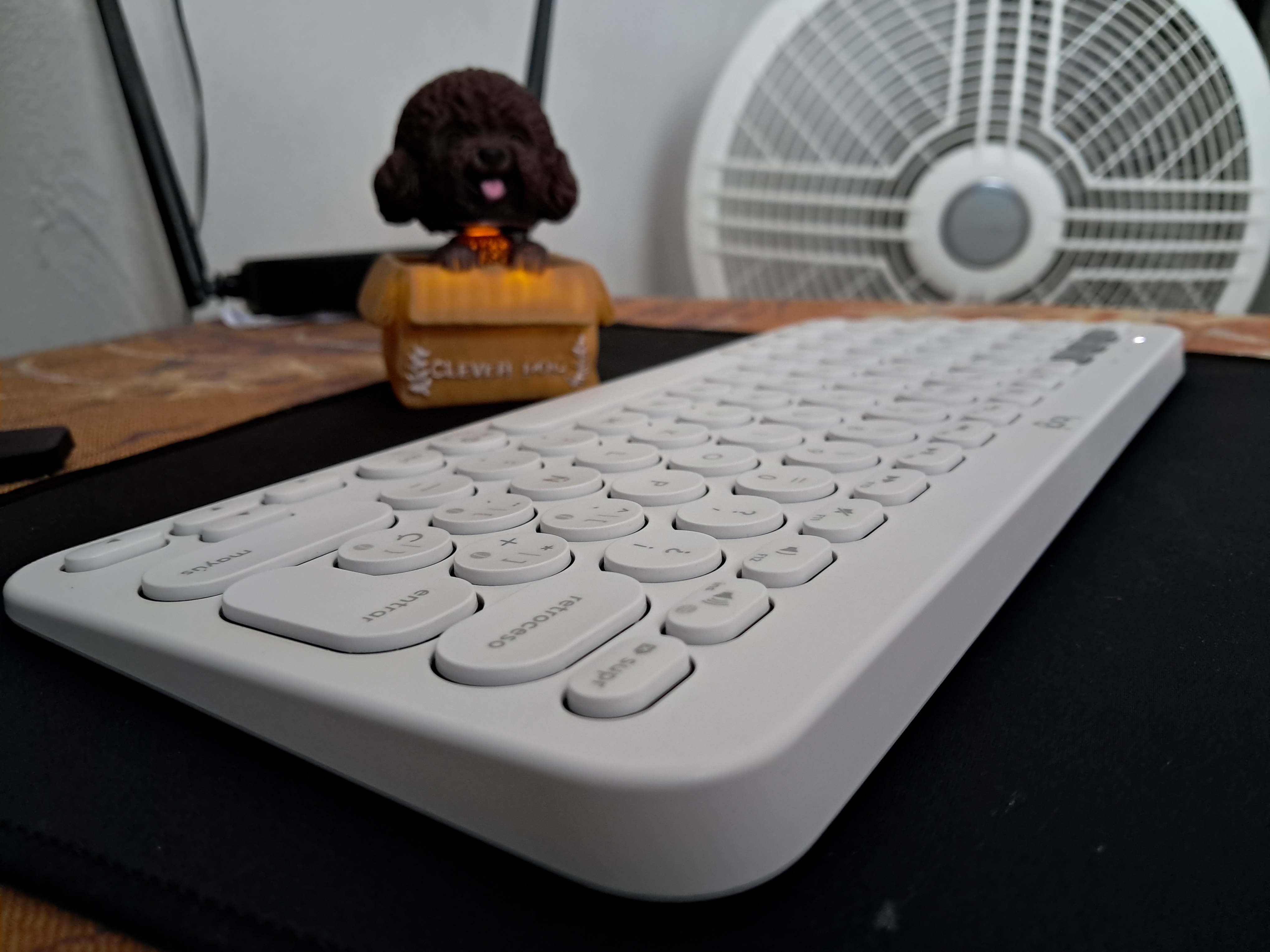 computadoras y laptops - ¡Teclado Logitech K380 Blanco, como nuevo! ✨  1