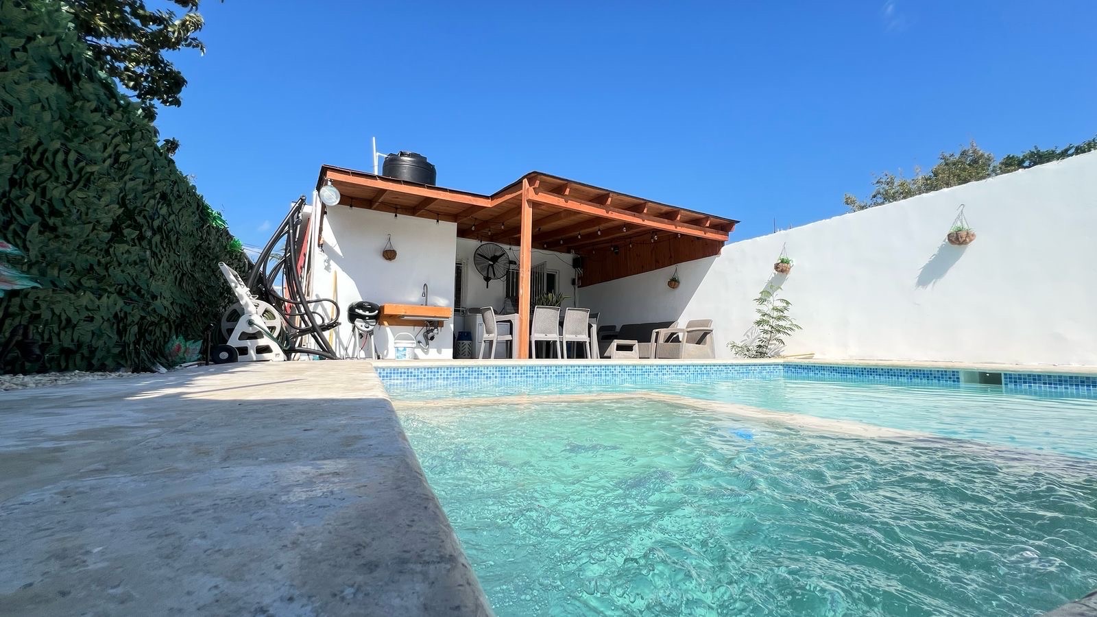 casas vacacionales y villas - venta de Villa  en punta cana amueblada con piscina República Dominicana  1