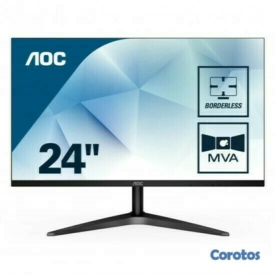computadoras y laptops - MONITOR 24 PULGADAS  LED-BACKLIT LCD MONITOR / TFT ACTIVE MATRIX,FULL HD (1080P) 1