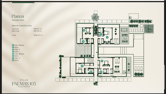 casas vacacionales y villas - Venta De Villa De Lujo En Cap Cana De 2,836.71mts Con Piscina Y Jacuzzi 4