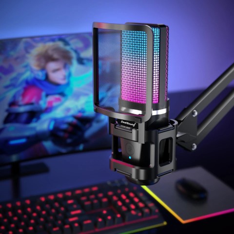 camaras y audio - ZEALSONIDO A68S MICRÓFONO PROFESIONAL 0