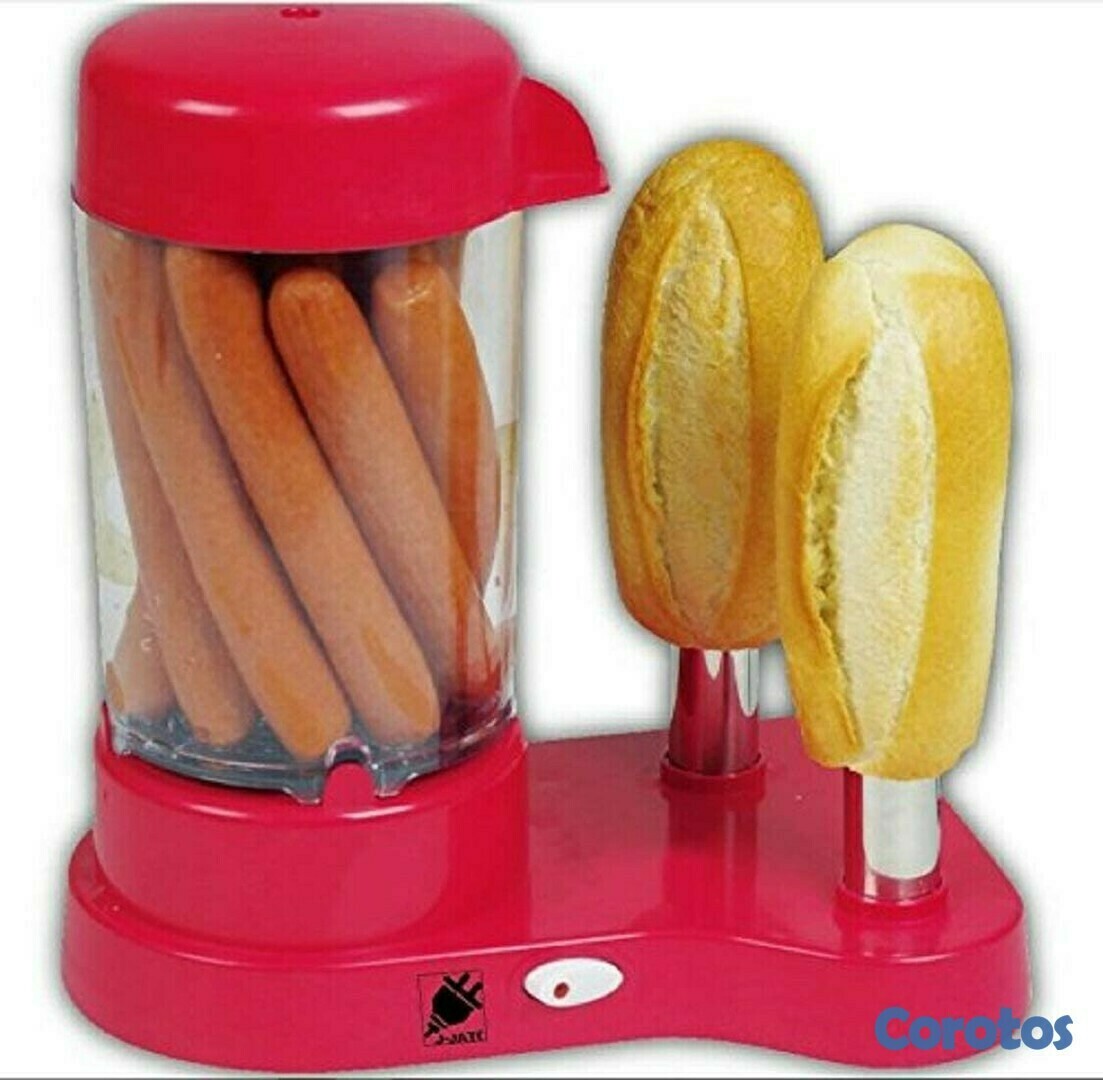 electrodomesticos - Máquina de hacer Hot Dog, cocina las salchichas y tuesta el pan 450 W 1