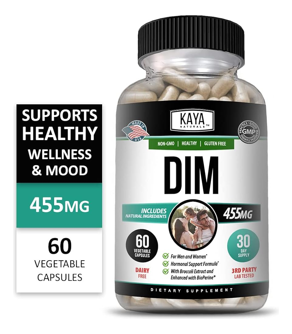 Salud y Equipamiento Médico - Kaya Naturals Dim Ultra (60 Cápsulas) | Suplemento Dim Para 1