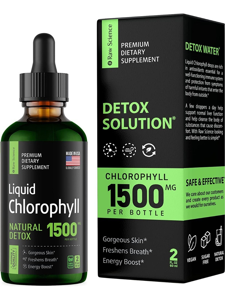 Salud y Equipamiento Médico - Clorofila 1500 Mg S Raw Science 0