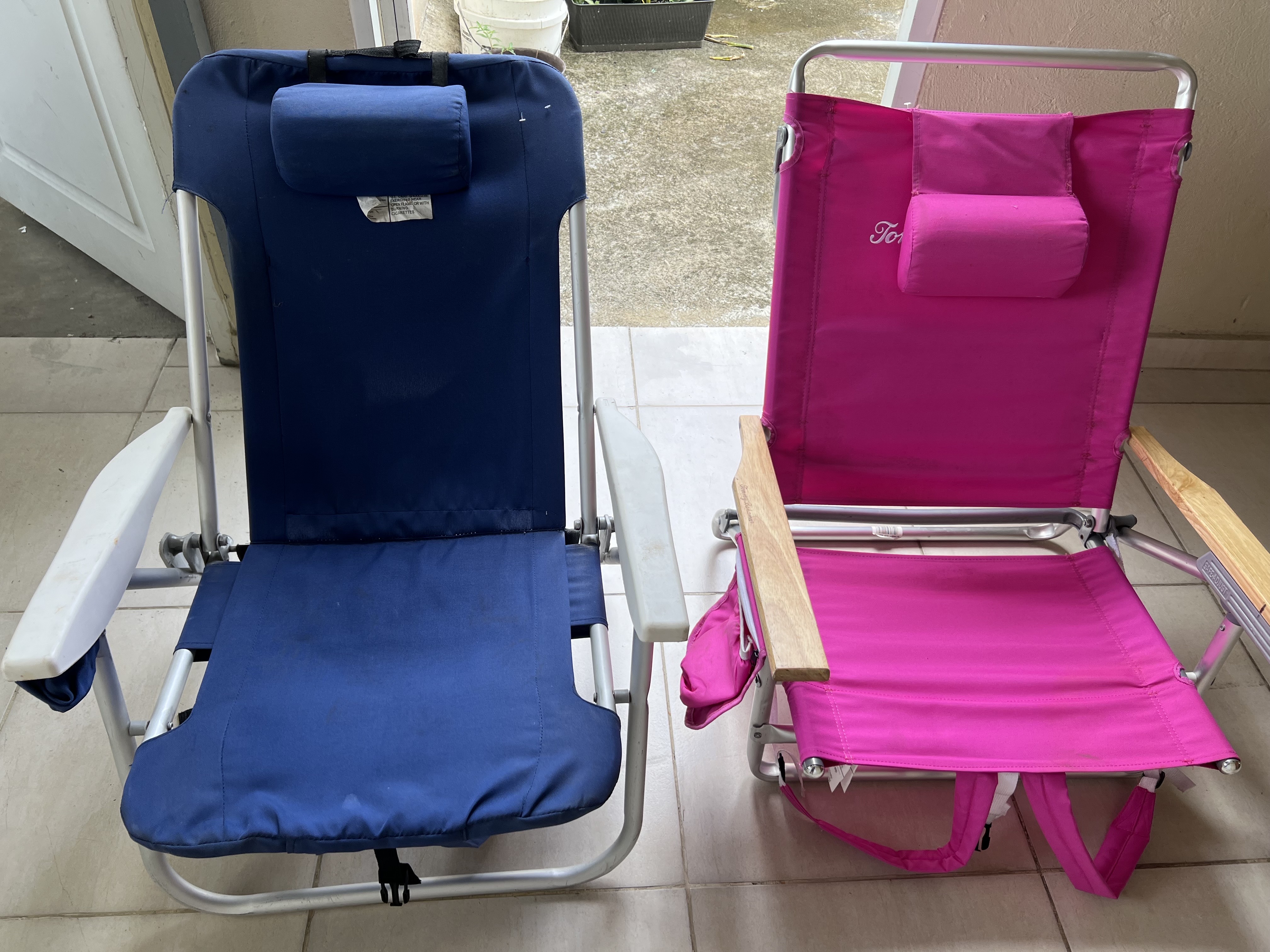 muebles y colchones - sillas playeras 0