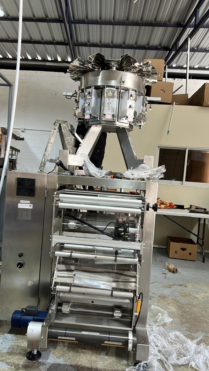 equipos profesionales - Máquina Empacadora Automática Multicabezal industrial acero inoxidable 1