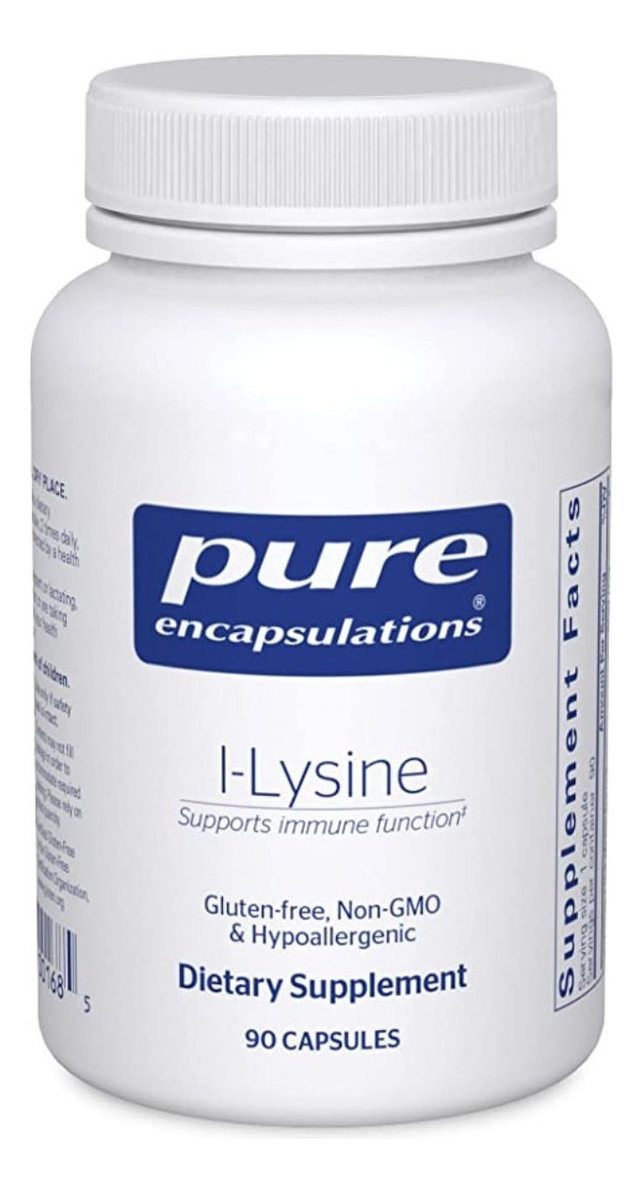 Salud y Equipamiento Médico - L-lisina - Pure Encapsulations