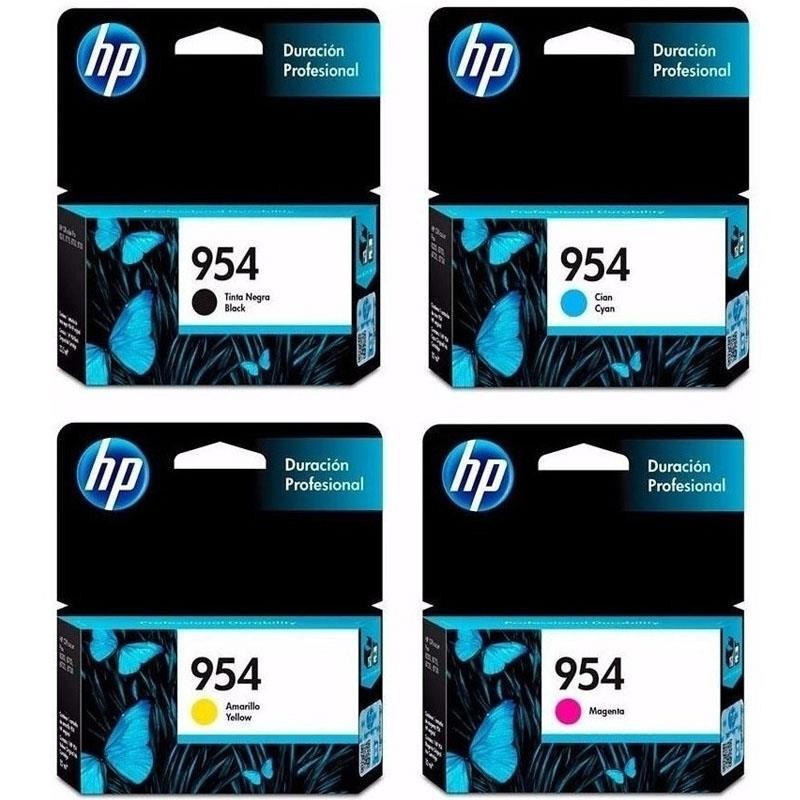 impresoras y scanners - CARTUCHOS HP EN TODOS LOS COLORES 954 PRINT CARTRIDGE  1