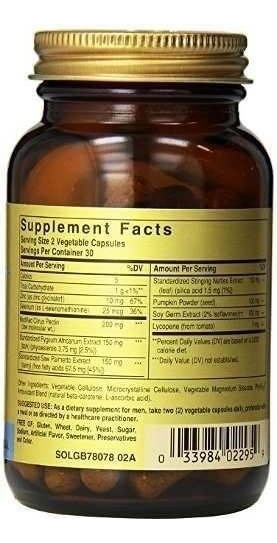 Salud y Equipamiento Médico - Prostate Support Golds Specific Solgar 60 Caps Prostata 1