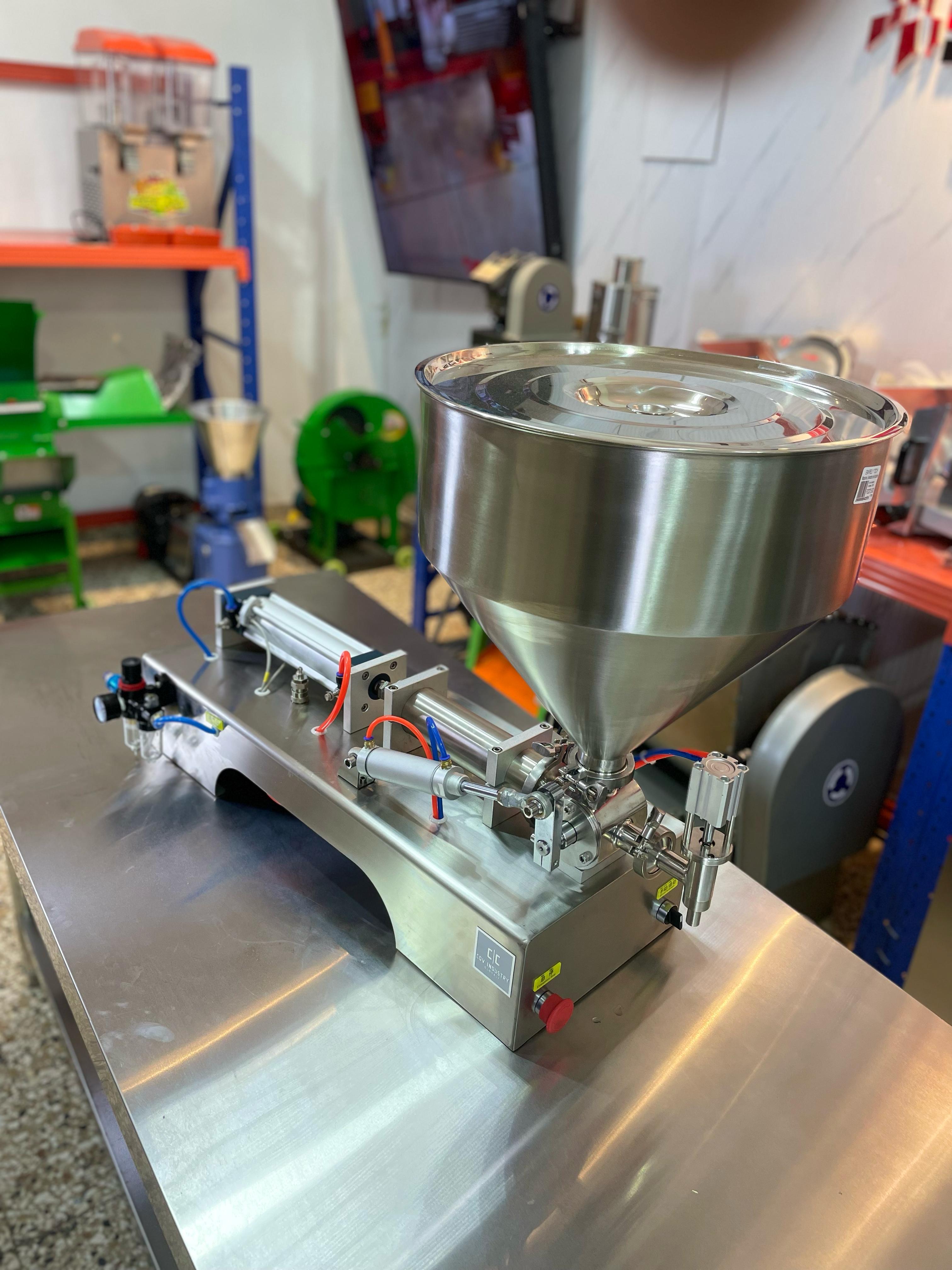 equipos profesionales - Llenadora automatica de liquidos viscosos shampoo  9