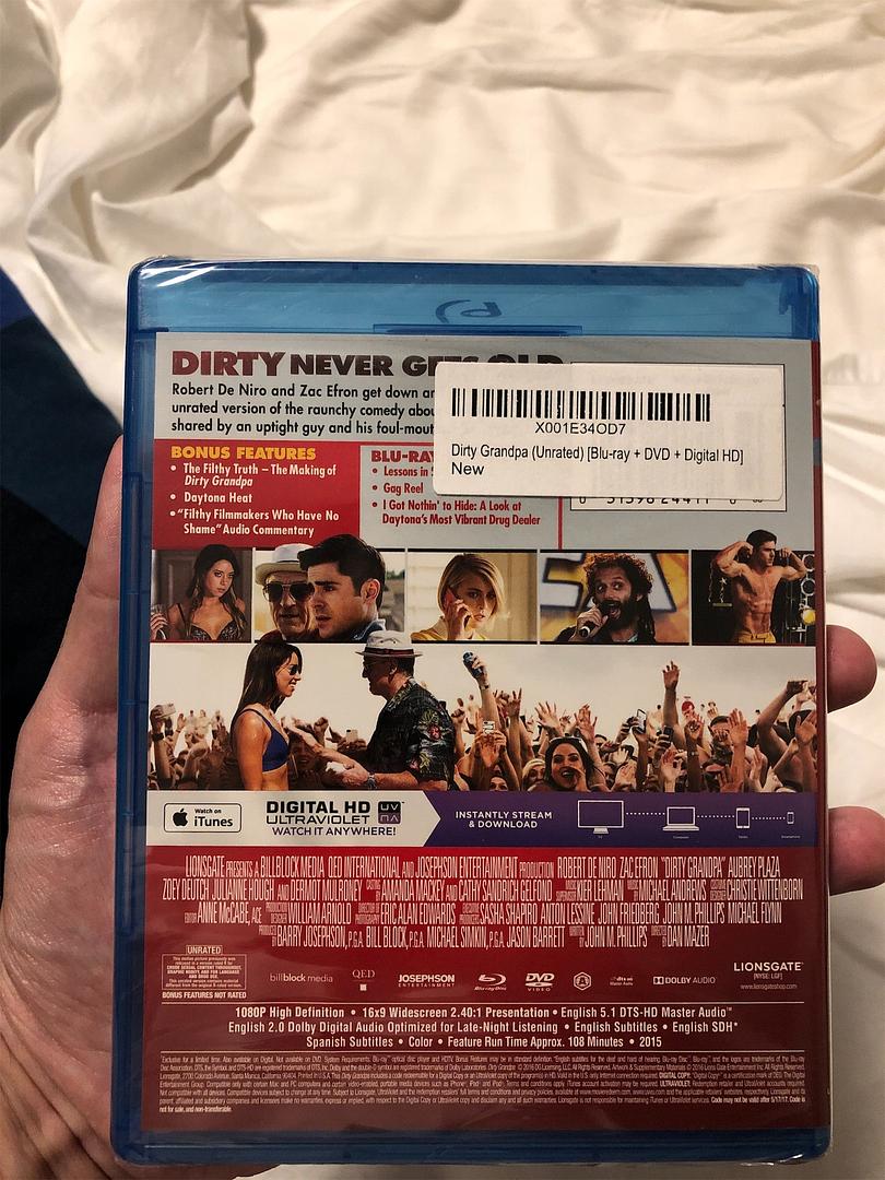 dvds, bluerays y peliculas - Película mi abuelo es un peligro (nueva sellada)  1