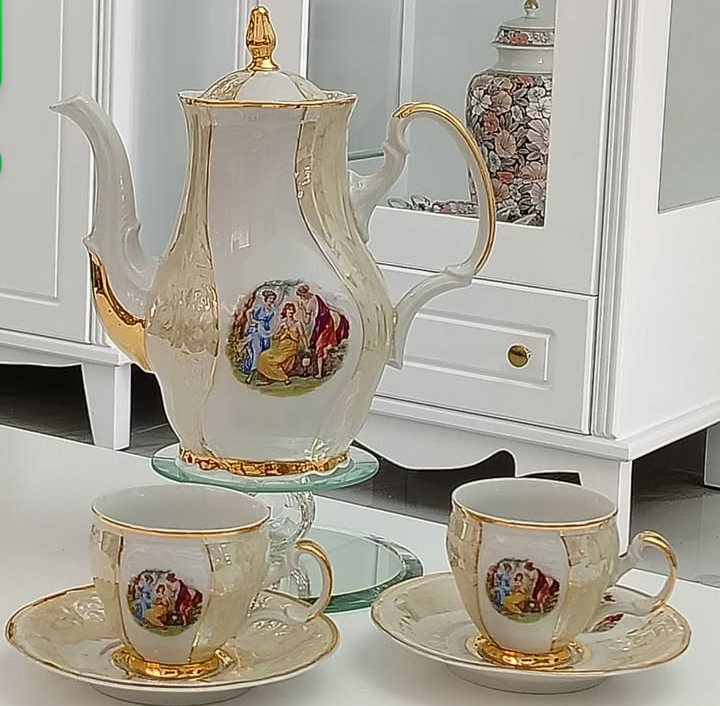 decoración y accesorios - Set de café en porcelana Europea. 0