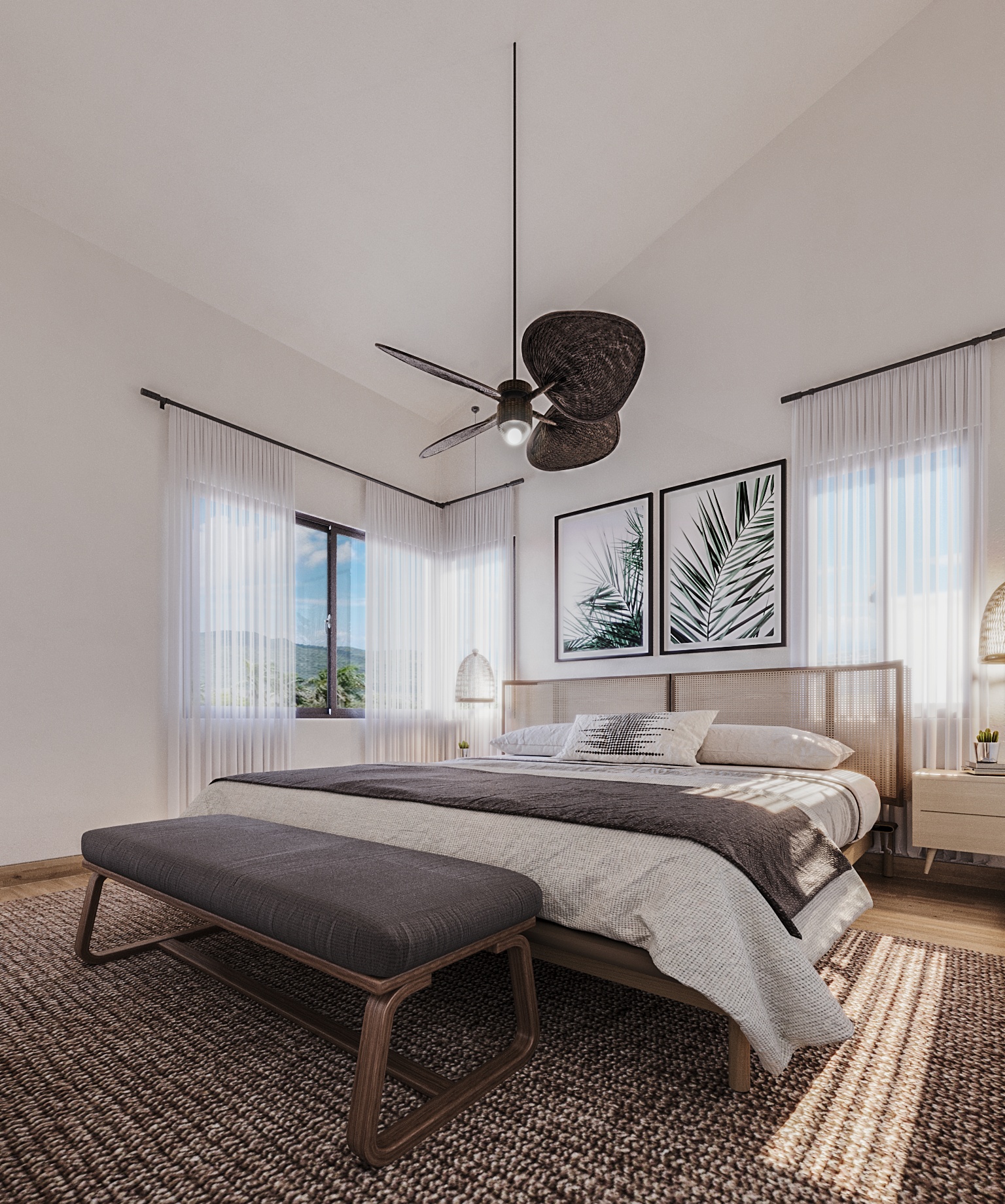 casas vacacionales y villas - Bungalow ecológico 1HAB – Santuario del Corozo 5