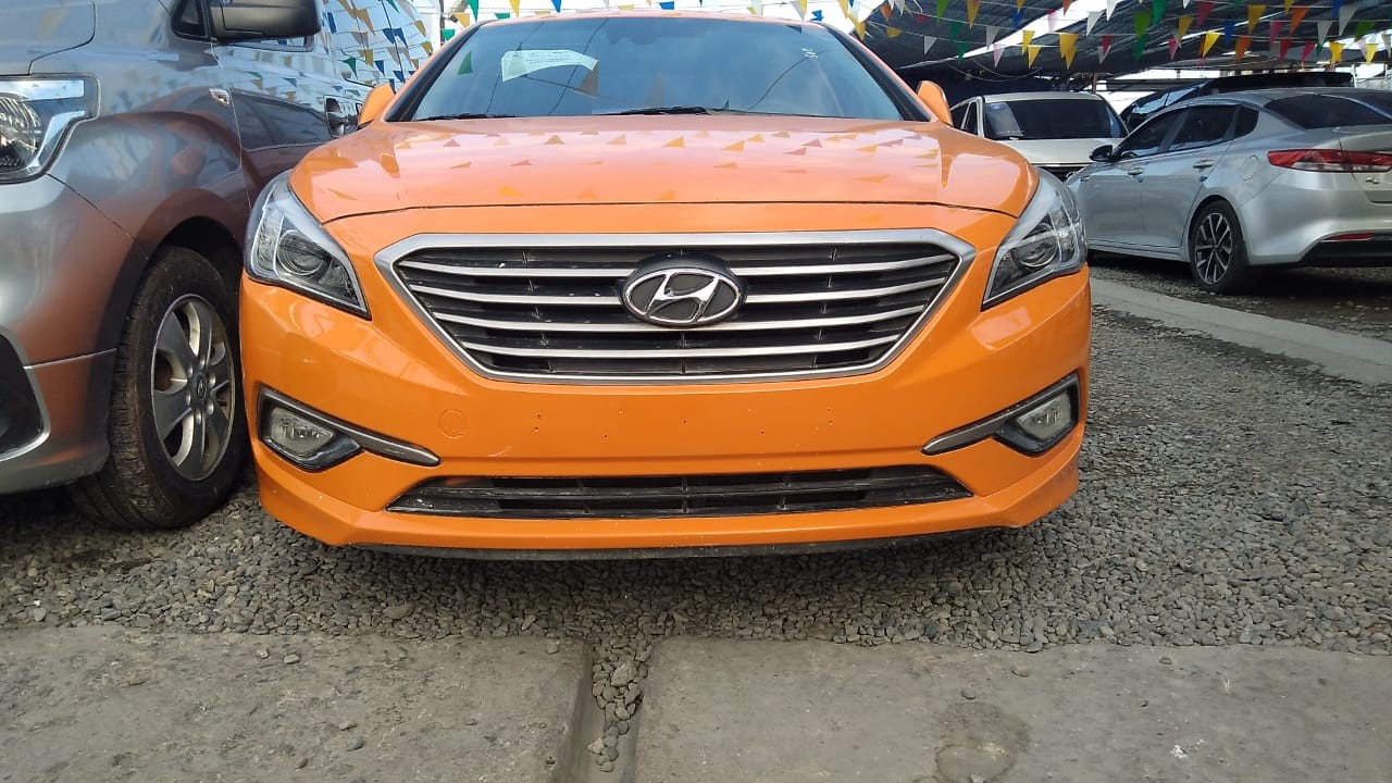 carros - HYUNDAI SONATA LF 2017  NARANJA -Automático-Hasta 1 Año d 0
