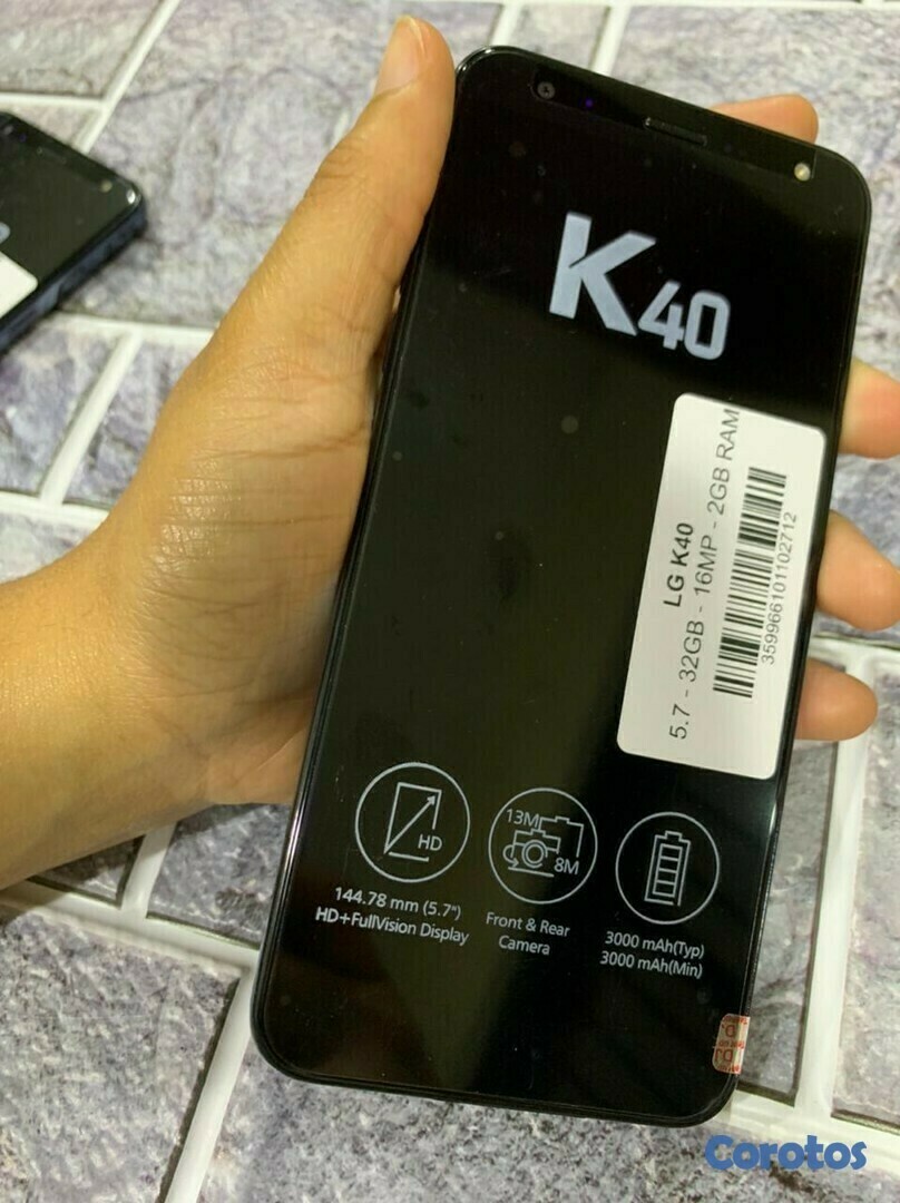 celulares y tabletas - Celular LG K40 - 32GB 2