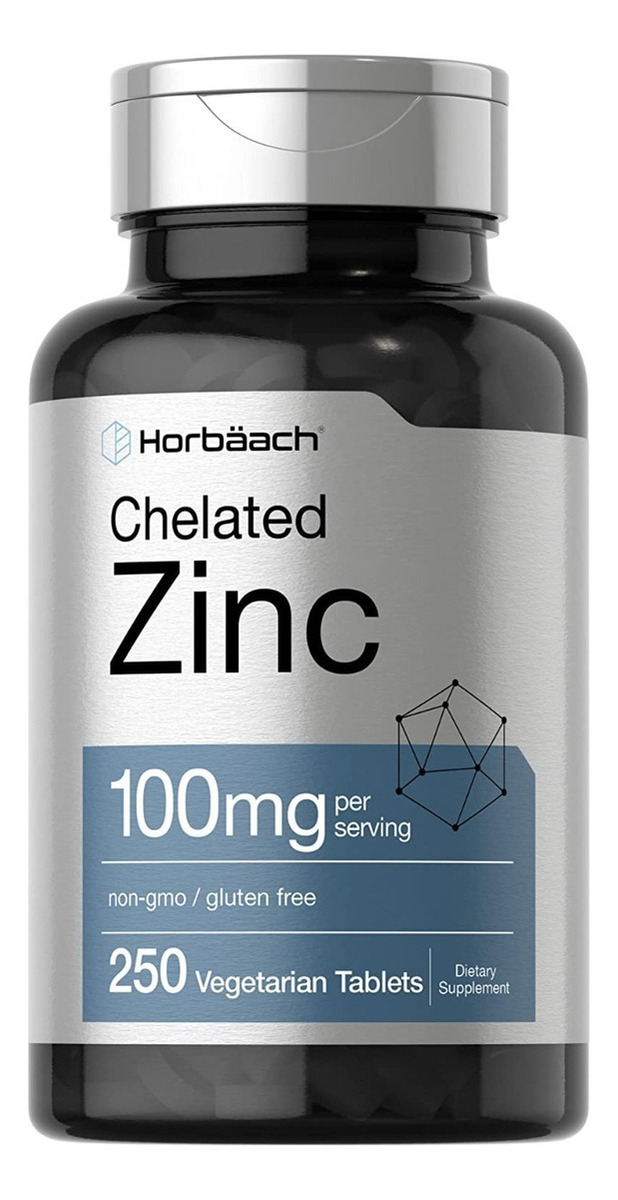 Salud y Equipamiento Médico - Quelado Zinc 250 Cap Horbäach