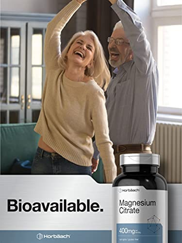 Salud y Equipamiento Médico - Citrato De Magnesio 400 Mg 200 Cap Horbaach 4
