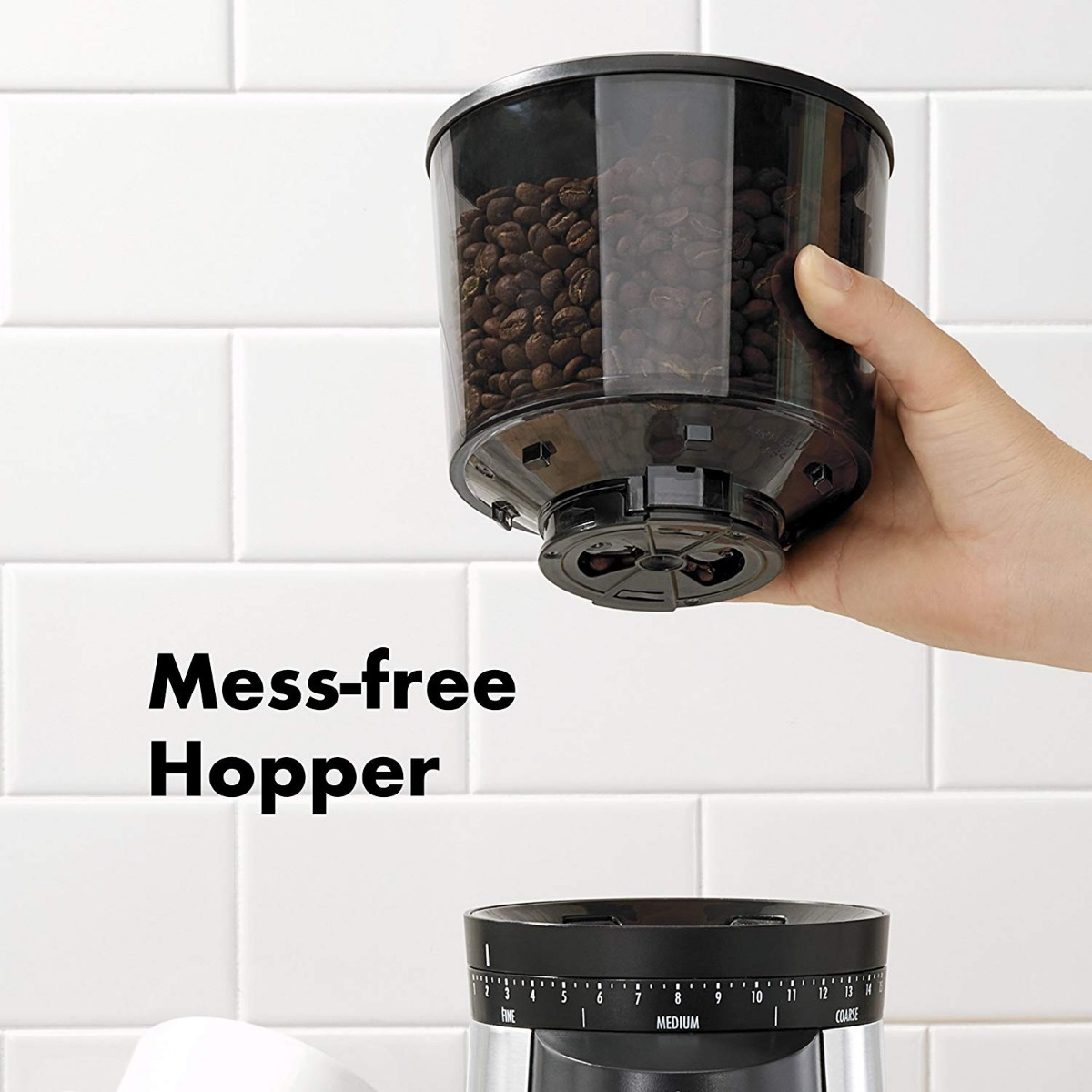 Salud y Equipamiento Médico - Molino Electrico De Café Cónicas 12 Tazas 0.75 Lbs 1