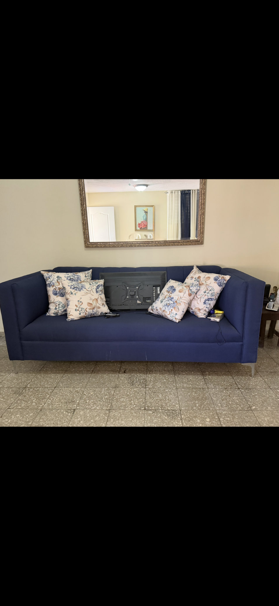 muebles y colchones - Se vende juego de muebles 3 plazas 0