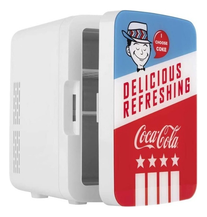 Salud y Equipamiento Médico - Mini Refrigerador Coca-cola Americana Retro 12 Latas Ac / Dc 1