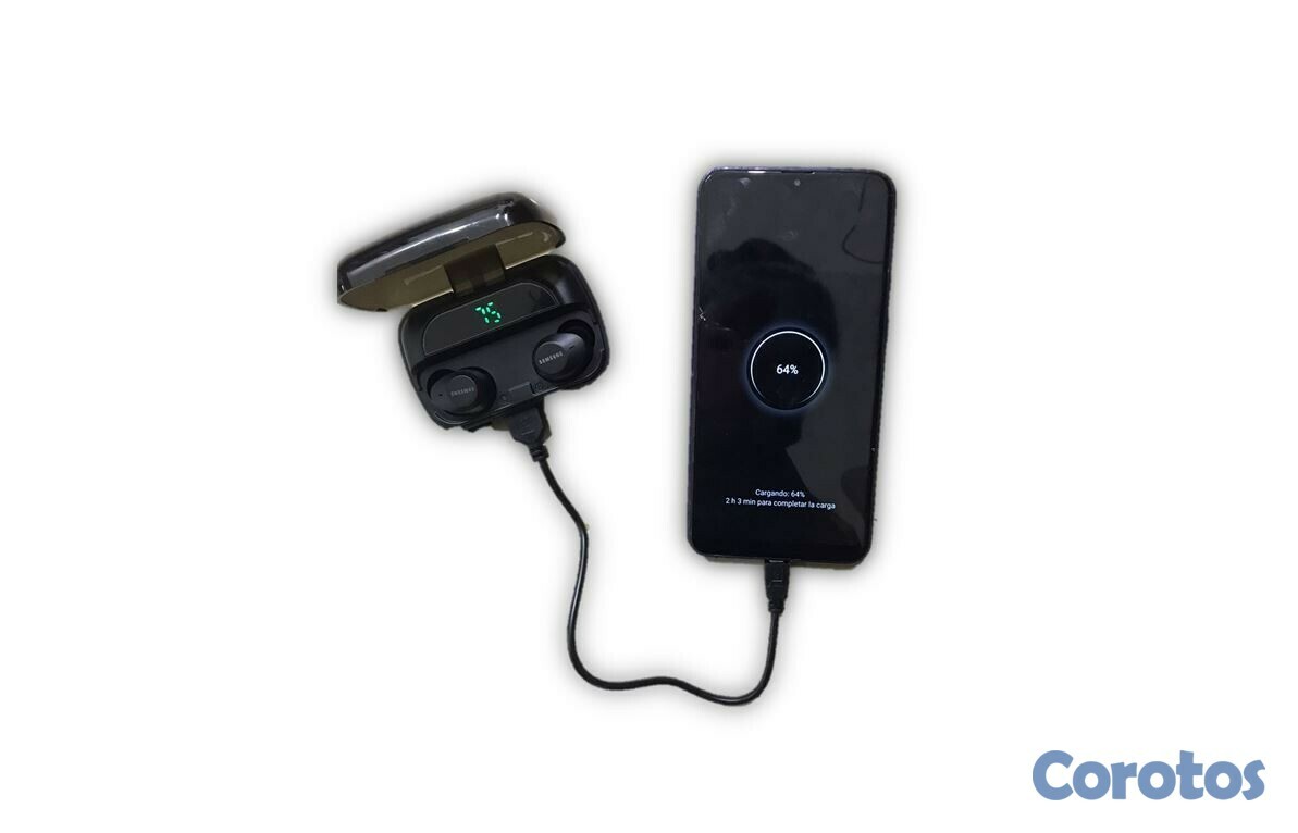 camaras y audio - Audifonos inalambricos Samsung buds M10W, el estuche funciona como Power Bank  3