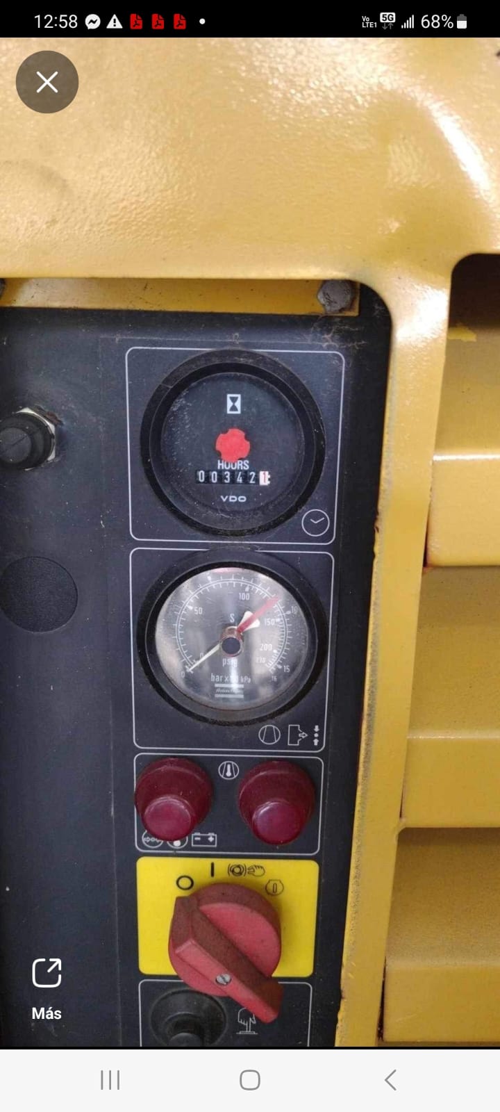 equipos profesionales - COMPRESOR ATLAS COPCO 185 CFM 809-486-2587 4