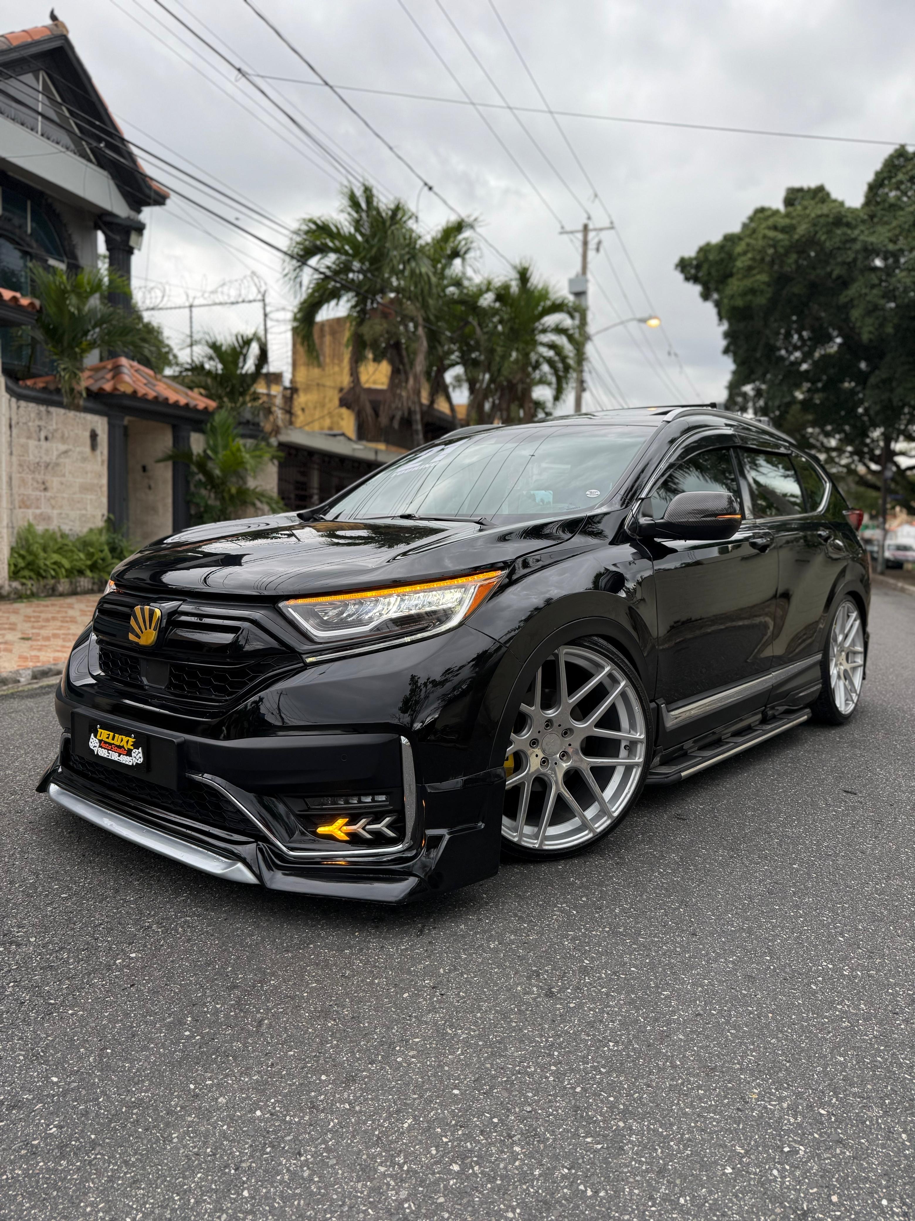 jeepetas y camionetas - honda crv negra 2021 full 5
