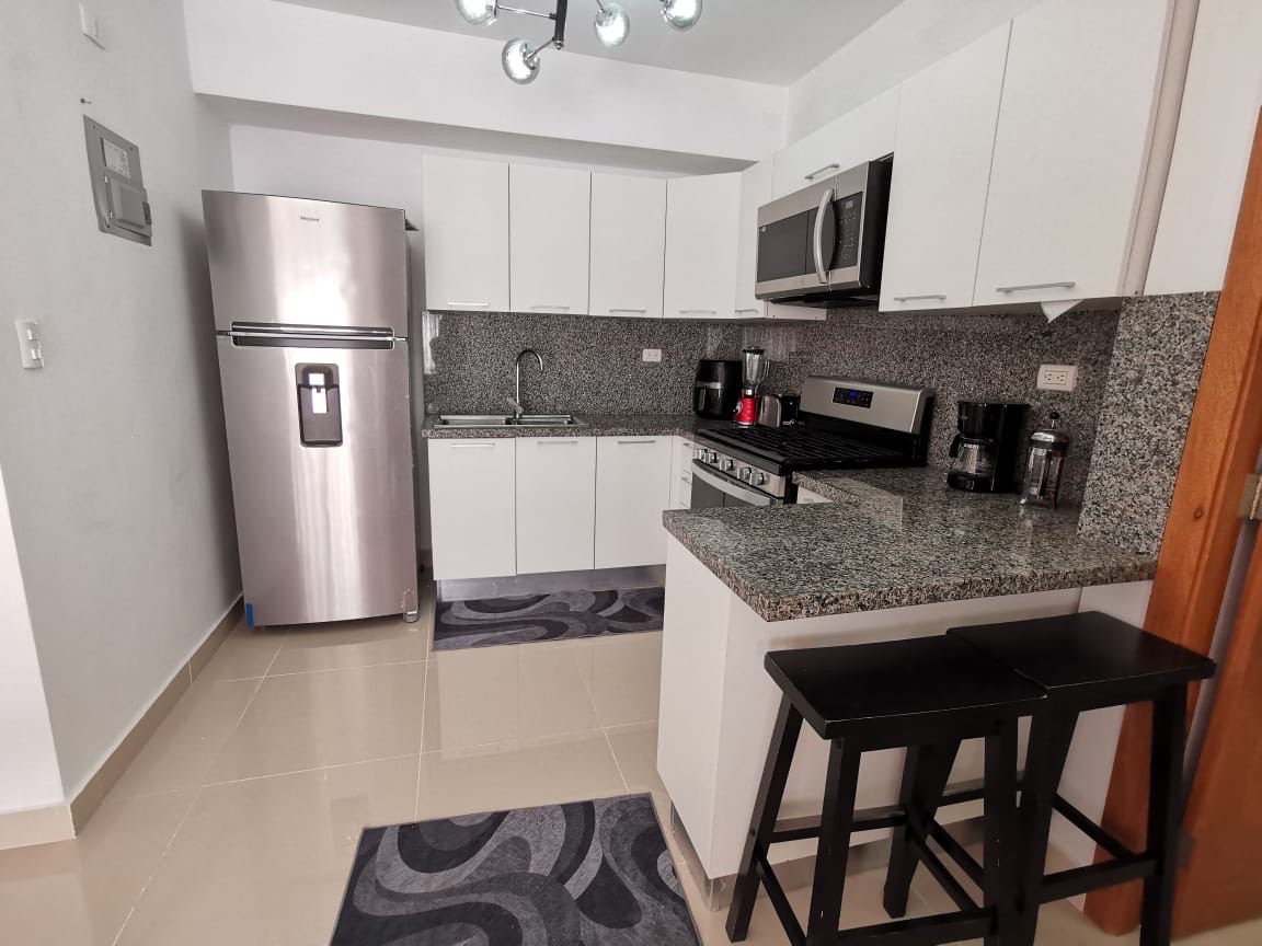 apartamentos - APARTAMENTO DE 1 HABITACION EVARISTO MORALES AMUEBLADO CON AREAS SOCIALES 5